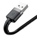 Nabíjací a dátový kábel Baseus Cafule Lightning Apple Čierny