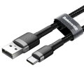 Nabíjací a dátový kábel Baseus Cafule USB-C 3A 1m