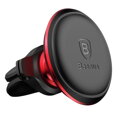 Magnetický držiak mobilu do ventilácie Baseus Červený