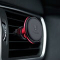 Magnetický držiak mobilu do ventilácie Baseus Červený