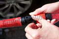Prietoková umývacia kefa na disky Pingi V2 Wheel Brush