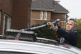 Prietoková umývacia kefa teleskopická Pingi T1 Telescopic Water Brush