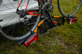 TMK Fly 01 oranžový (aj s vakom) - nosič bicykla na tažné zariadenie
