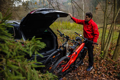 TMK Fly 02 čierny (aj s vakom) - nosič 2 bicyklov na tažné zariadenie