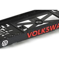 Podložka pod ŠPZ Volkswagen červená - 2 ks