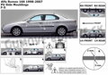 Alfa Romeo 166 1998-2007 - ochranné lišty dverí