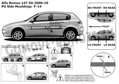 Alfa Romeo 147 (F-14) - ochranné lišty dverí