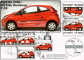 Ford Ka 2008-2014 - ochranné lišty dverí