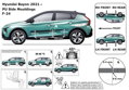 Hyundai Bayon od 2021 - ochranné lišty dverí