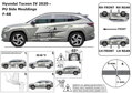 Hyundai Tucson od 2021 - ochranné lišty dverí