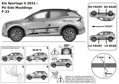 Kia Sportage od 2022 - ochranné lišty dverí