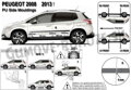 Peugeot 2008 2013-2019 - ochranné lišty dverí