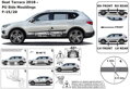 Seat Tarraco od 2018 - ochranné lišty dverí