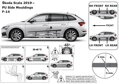 Škoda Scala od 2019 (F-14) - ochranné lišty dverí