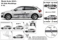 Škoda Scala od 2019 (F-41) - ochranné lišty dverí