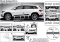Škoda Kodiaq od 2016 - ochranné lišty dverí