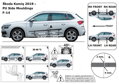 Škoda Kamiq od 2019 (F-14) - ochranné lišty dverí