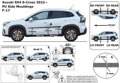 Suzuki S-Cross od 2021 - ochranné lišty dverí
