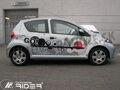 Toyota Aygo 5-dverí 2005-2014 - ochranné lišty dverí