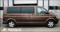 VW Transporter T5 Long 2003-2015 - ochranné lišty dverí