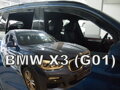 BMW X3 (G01) 2017-2024 (so zadnými) - deflektory Heko
