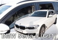 BMW 5 Combi (G31) 2017-2023 (so zadnými) - deflektory Heko