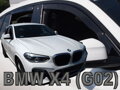 BMW X4 (G02) od 2018 (so zadnými) - deflektory Heko