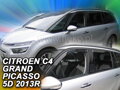 Citroen C4 Grand Picasso od 2013 (so zadnými) - deflektory Heko