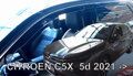 Citroen C5X od 2021 (so zadnými) - deflektory Heko