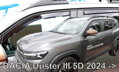Dacia Duster III od 2024 (so zadnými) - deflektory Heko