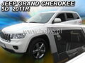 Jeep Grand Cherokee 2011-2021 (so zadnými) - deflektory Heko