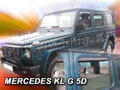 Mercedes G W463 1990-2018 (so zadnými) - deflektory Heko