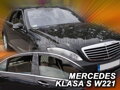 Mercedes S W221 Short 2005-2013 (so zadnými) - deflektory Heko