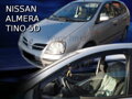 Nissan Almera Tino 2000-2006 (predné) - deflektory Heko