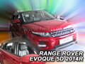 Land Rover Range Rover Evoque 2011-2019 (so zadnými) - deflektory Heko