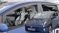 Toyota Prius IV 2016-2023 (so zadnými) - deflektory Heko