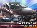 VW Passat B8 Sedan 2014-2023 (so zadnými) - deflektory Heko
