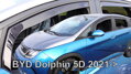 BYD Dolphin od 2021 (so zadnými) - deflektory Heko