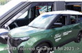 Ford Transit / Tourneo Courier II od 2023 (zadné) - deflektory Heko