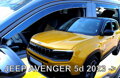 Jeep Avenger od 2023 (so zadnými) - deflektory Heko