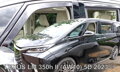 Lexus LM II AW10 od 2024 (so zadnými) - deflektory Heko