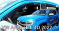 VW Amarok II od 2023 (so zadnými) - deflektory Heko