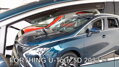 Forthing/Dongfeng U-Tour 5-dvier od 2022 (predné) - deflektory Heko