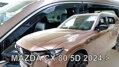 Mazda CX-80 od 2024 (so zadnými) - deflektory Heko