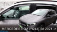 Mercedes EQA H243 od 2021 (predné) - deflektory Heko