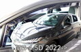 MG 4 od 2022 (predné) - deflektory Heko