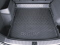 Škoda Kodiaq II (5 miest) od 2024 (horné aj dolné dno) - gumová vaňa do kufra Rigum