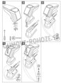 Fiat Punto Grande 2005-2009 - Čierna lakťová opierka Armster 2