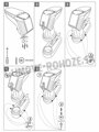Chevrolet Aveo 2006-2011 - Čierna lakťová opierka Armster 2