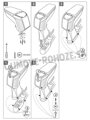 Fiat 500 2007-2015 - Čierna lakťová opierka Armster 2